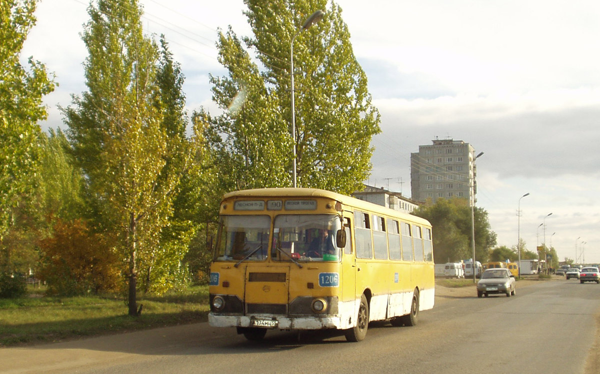 Омская область, ЛиАЗ-677М № 1206 — Фото — Автобусный транспорт