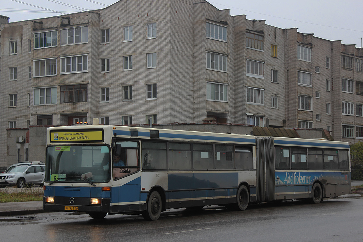 Новгородская область, Mercedes-Benz O405GN № 492 — Фото — Автобусный  транспорт