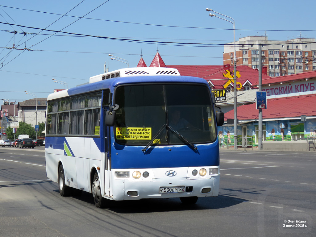 Адыгея, Hyundai AeroTown № С 530 ЕР 123 — Фото — Автобусный транспорт