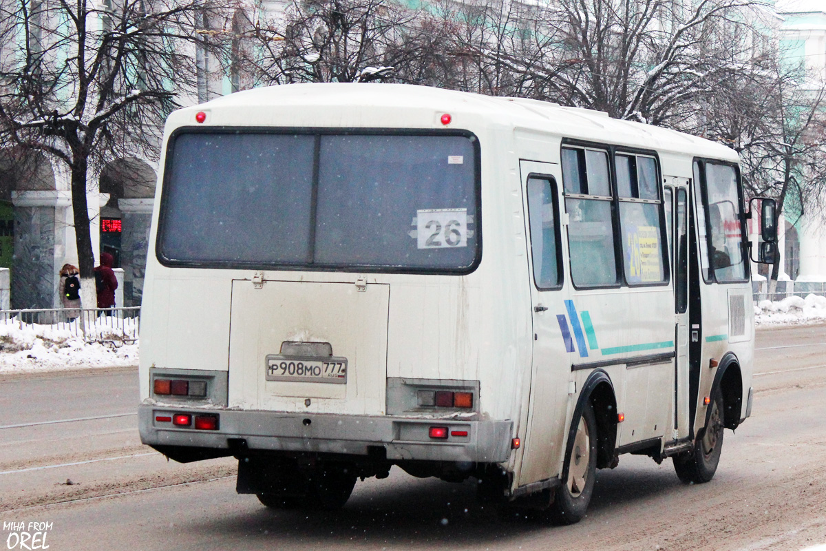 Oryol region, PAZ-32053-110-07 # Р 908 МО 777