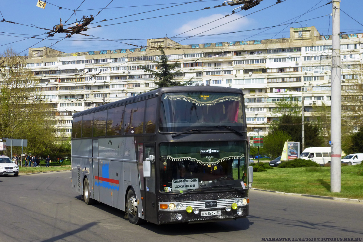 Республика Крым, Van Hool T816 Altano № В 415 СК 82 — Фото — Автобусный  транспорт