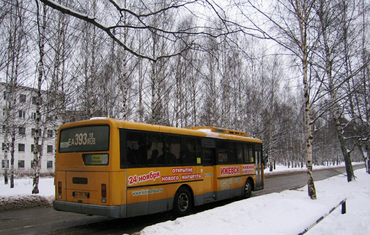 Удмуртия, Hyundai AeroCity 540 № ЕА 393 18 — Фото — Автобусный транспорт