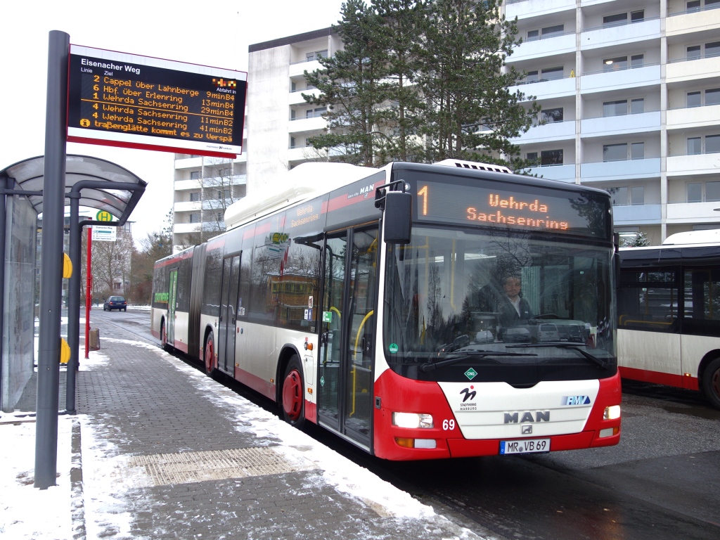 Hesse, MAN A23 Lion's City G NG313 CNG # 69
