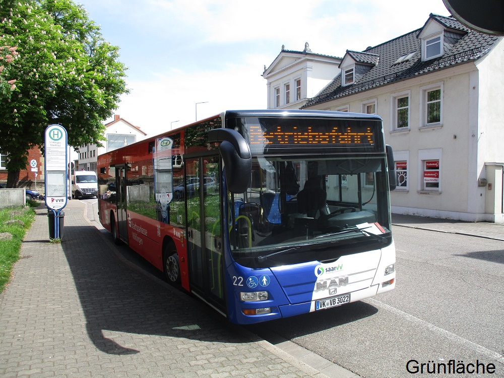 Saarland, MAN A21 Lion's City NL323 # 22