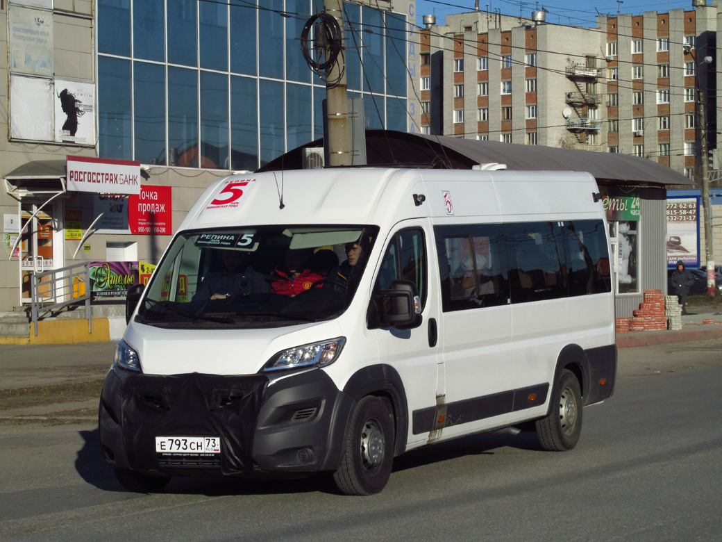 Ульяновская область, Автодом-22083* (Citroёn Jumper) № Е 793 СН 73 — Фото —  Автобусный транспорт