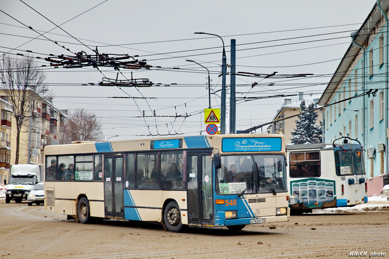 Vladimir region, Mercedes-Benz O405N2 # 546