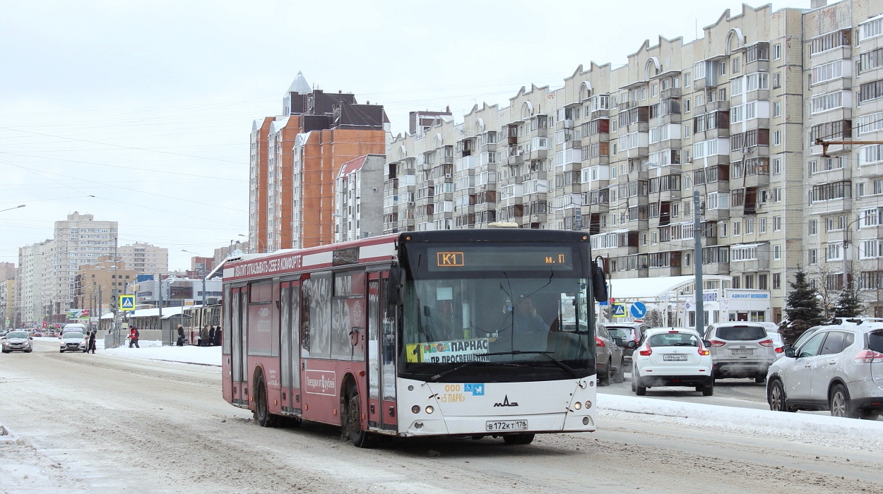 Saint Petersburg, MAZ-203.067 # В 172 КТ 178
