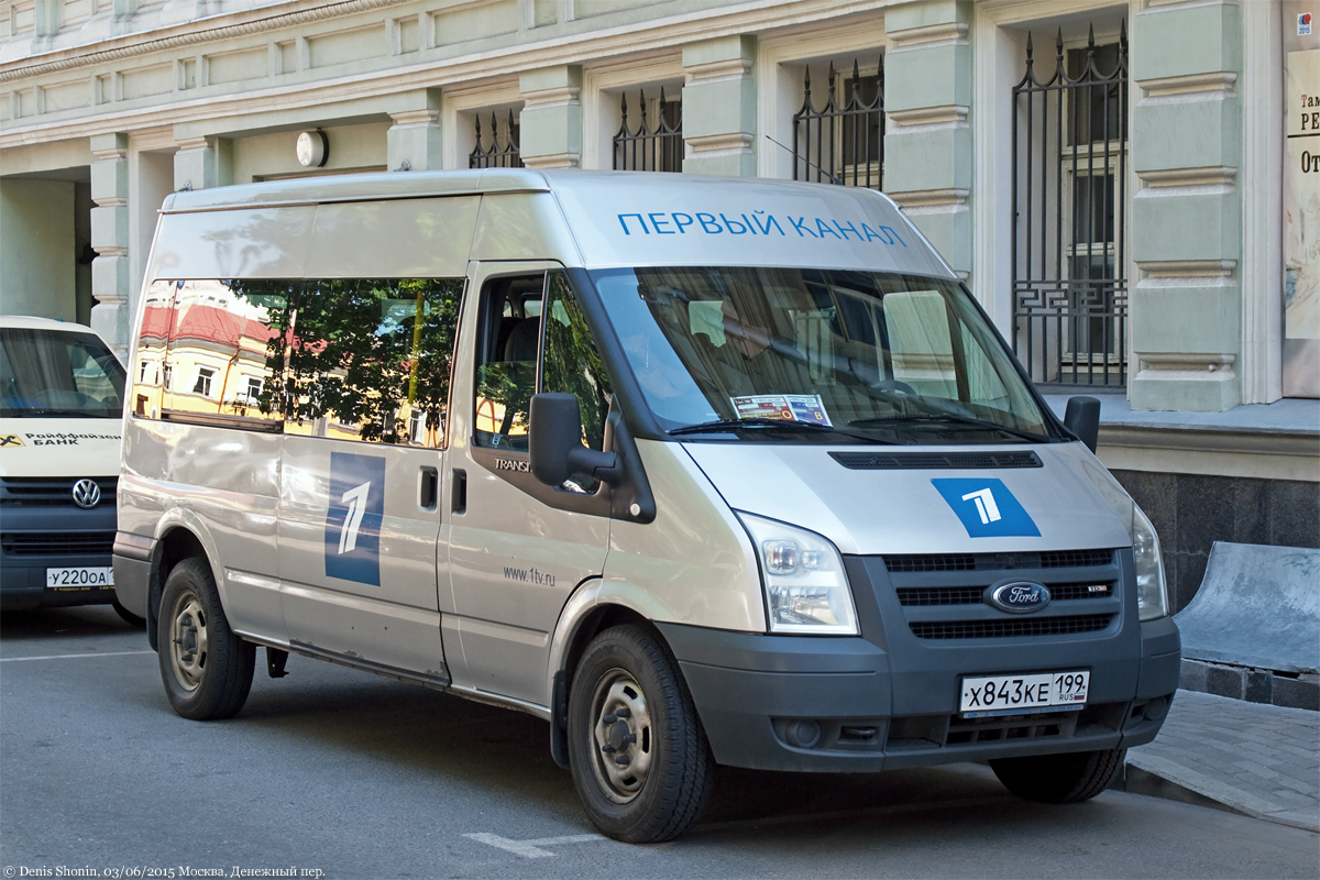 Москва, Ford Transit 115T350 № Х 843 КЕ 199 — Фото — Автобусный транспорт