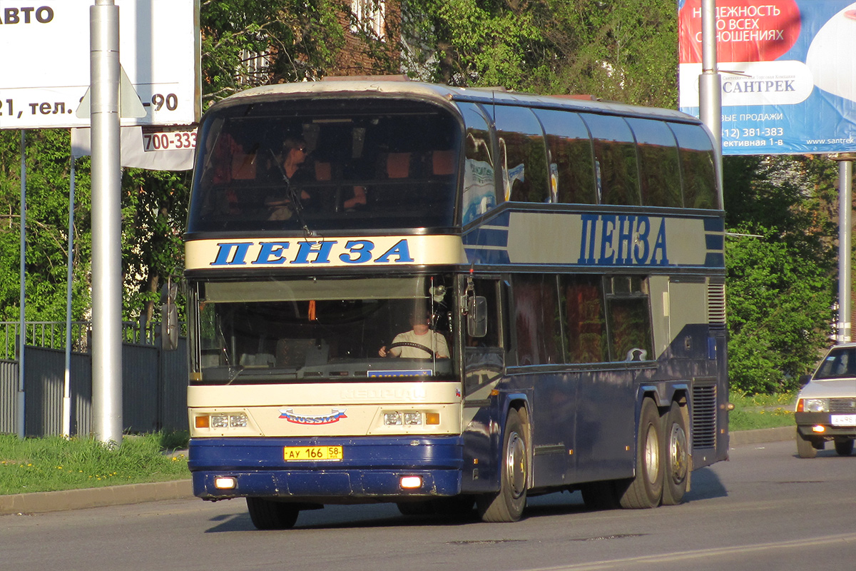 Penza region, Neoplan N122/3 Skyliner # АУ 166 58