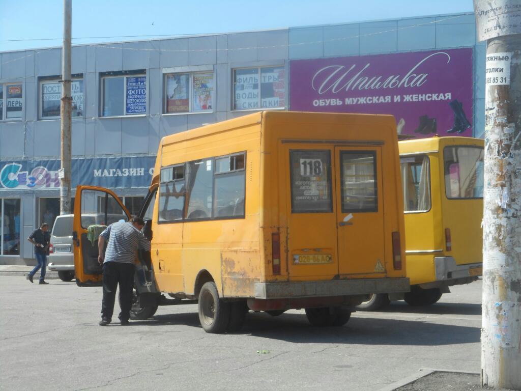 Луганская область, Рута СПВ А048.0 № 028-86 АО — Фото — Автобусный транспорт