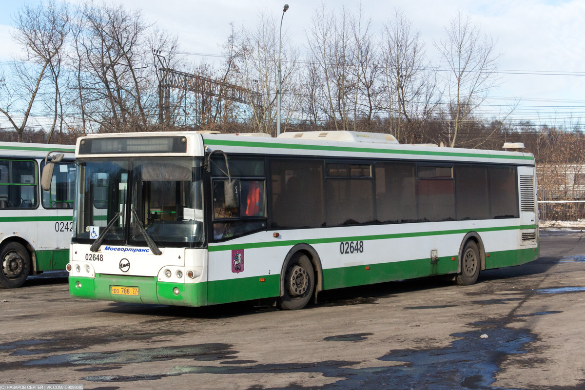 Moscow, LiAZ-5292.21 # 02648