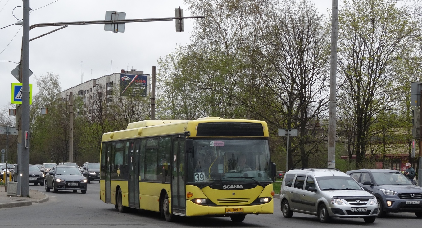 Vologda region, Scania OmniLink I (Scania-St.Petersburg) # АА 709 35