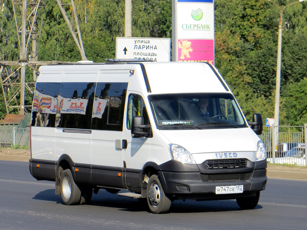 Нижегородская область, Нижегородец-2227UU (IVECO Daily) № Н 747 ОЕ 152 —  Фото — Автобусный транспорт