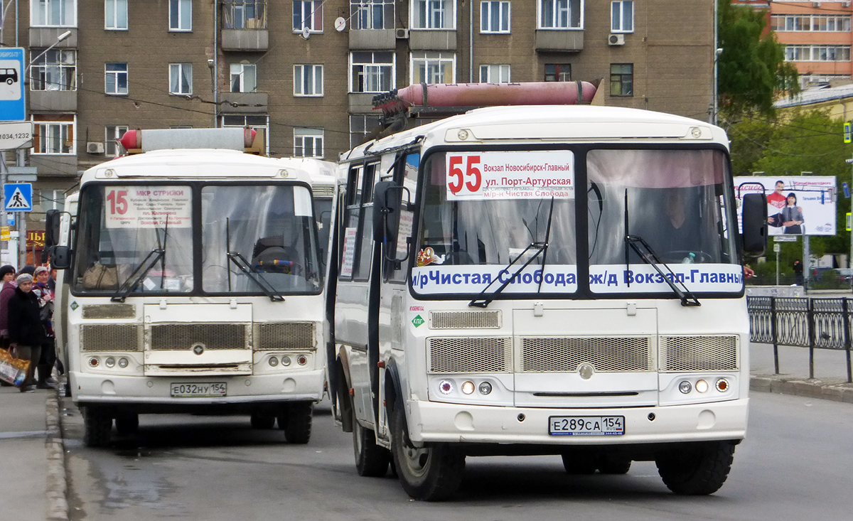 Новосибирская область, ПАЗ-32054 № Е 289 СА 154 — Фото — Автобусный  транспорт