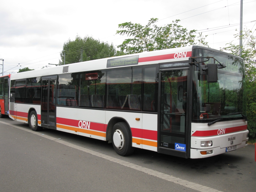 Rhineland-Palatinate, MAN A20 NÜ263 # MZ-SM 383