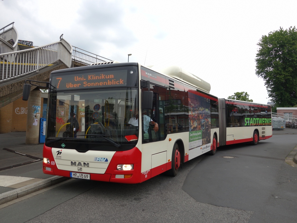 Hesse, MAN A23 Lion's City G NG313 CNG # 69