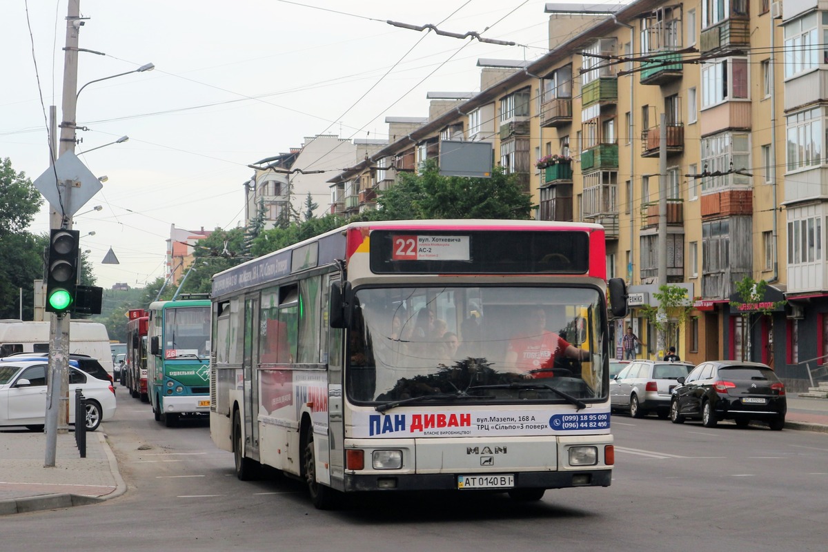 Ivano-Frankovsk region, MAN A12 EL202 # AT 0140 BI