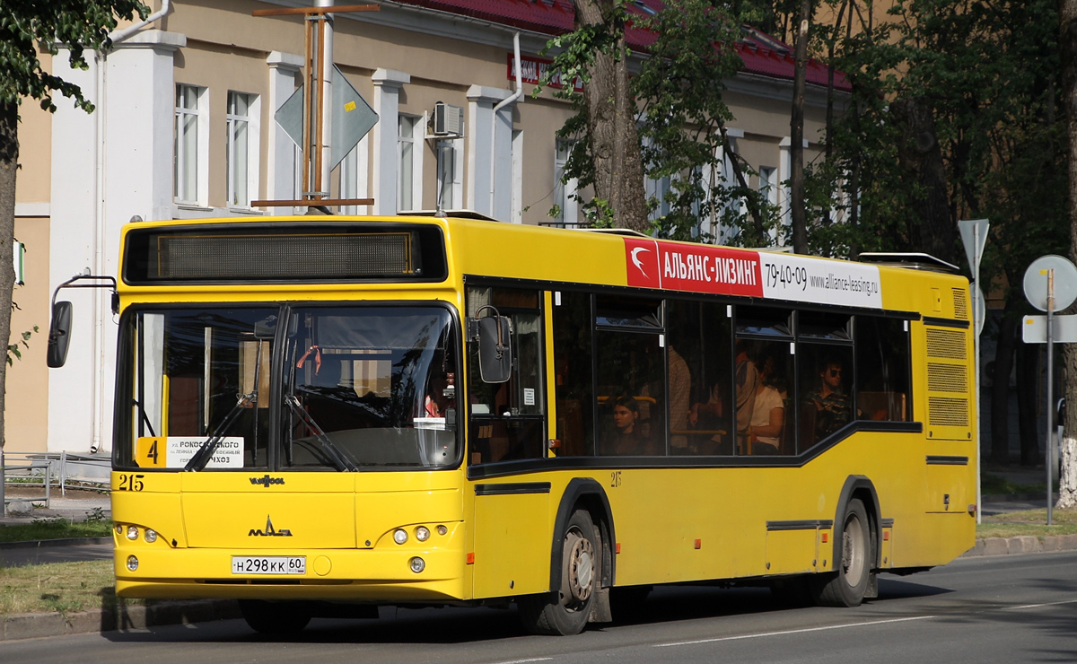 Pskov region, MAZ-103.469 # 215