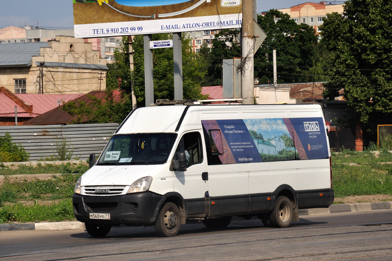 Тульская область, Авто Вектор 4520 (IVECO Daily) № М 568 МЕ 71 — Фото —  Автобусный транспорт