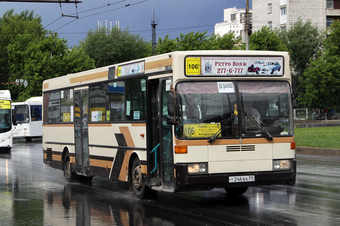 Пермский край, Mercedes-Benz O405 № Т 246 ВА 59 — Фото — Автобусный  транспорт