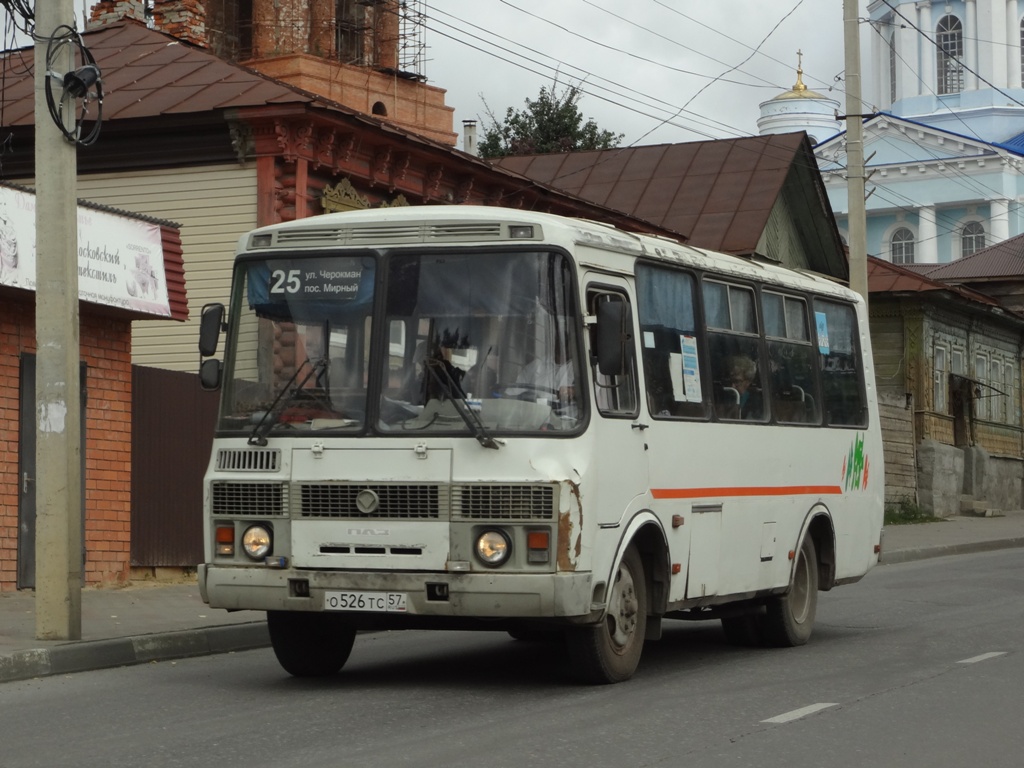 Lipetsk region, PAZ-32054-07 # О 526 ТС 57