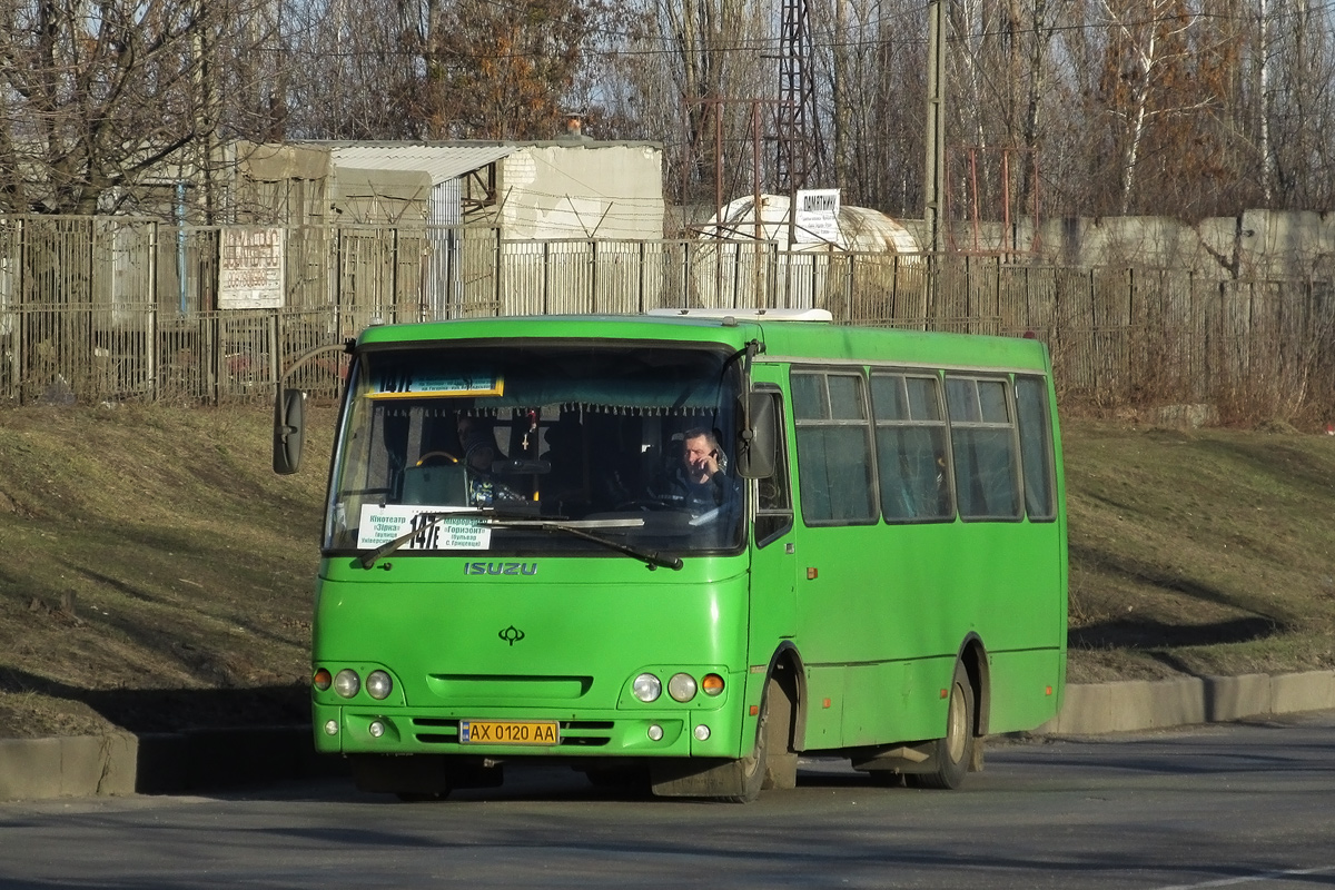 Kharkov region, Bogdan A09202 # AX 0120 AA