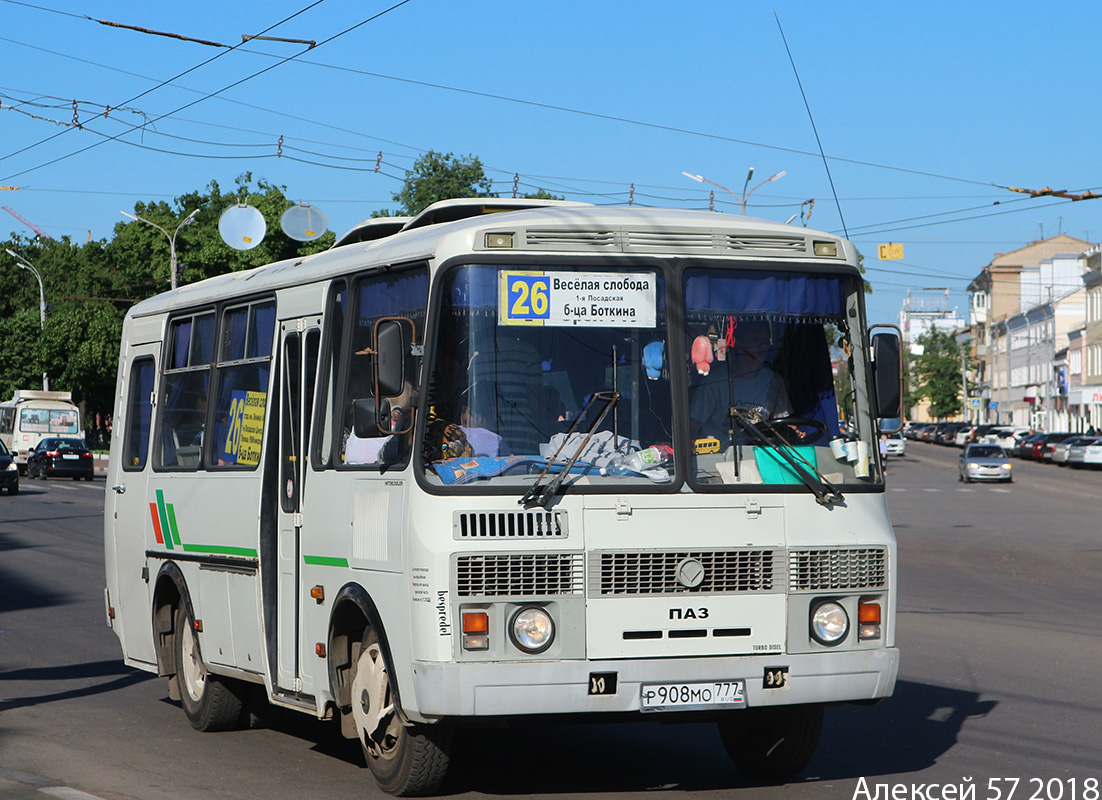 Oryol region, PAZ-32053-110-07 # Р 908 МО 777