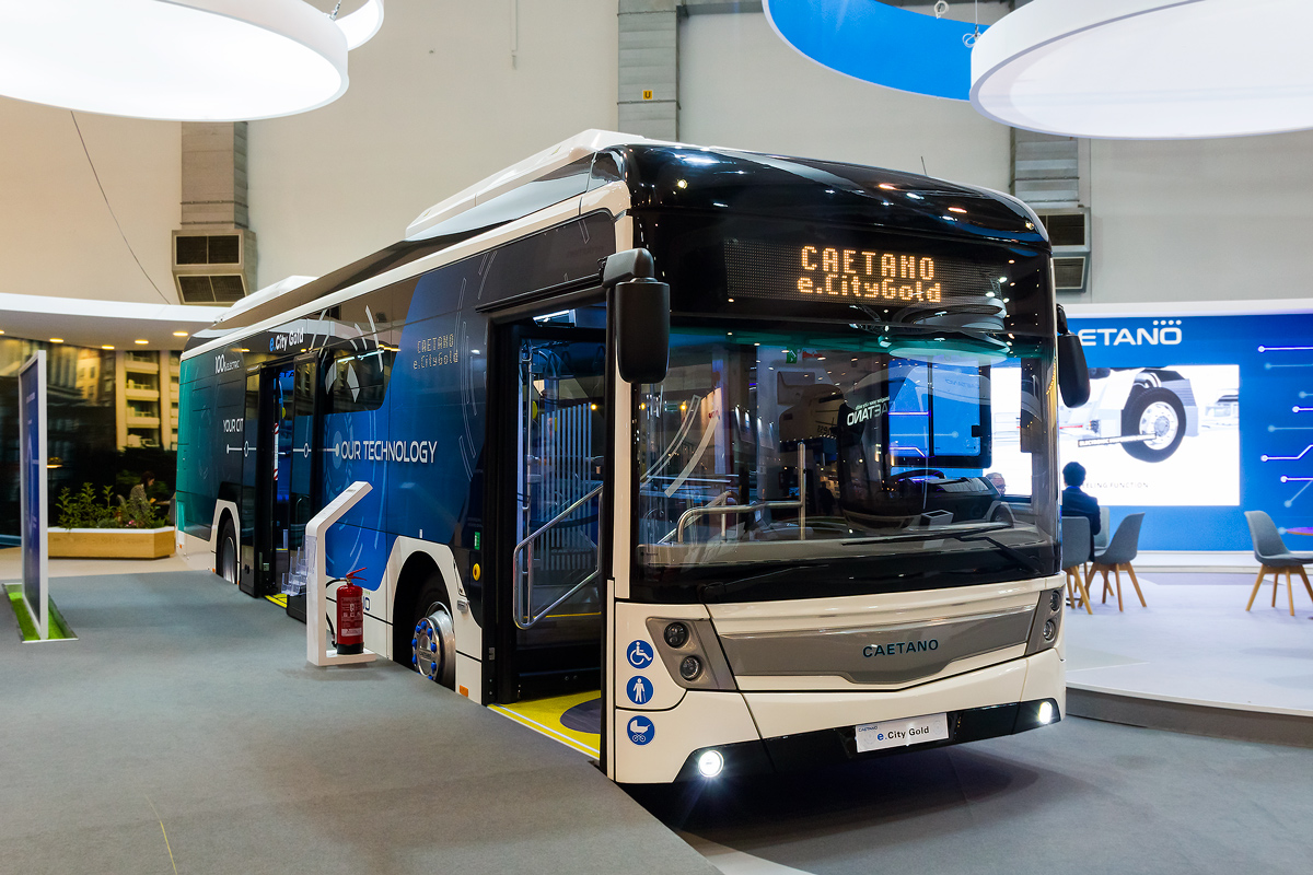 Portugal, Caetano e-City Gold CBN010e # 68-ZF-35; Belgium — Busworld Europe 2019