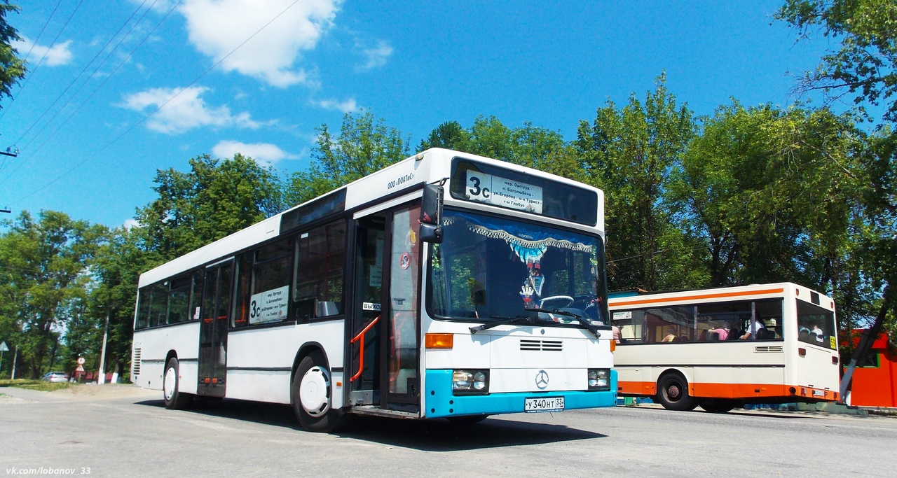 Vladimir region, Mercedes-Benz O405N2 # У 340 НТ 33