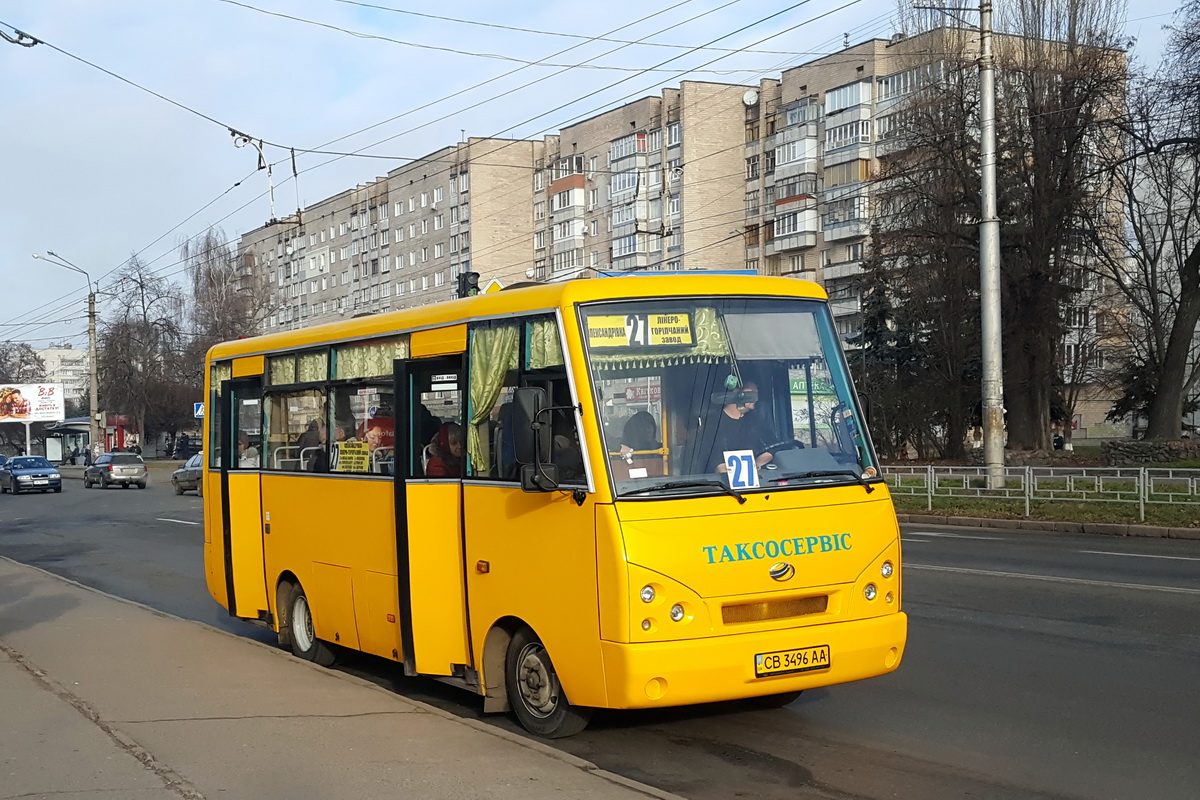 Черниговская область, I-VAN A07A1-404 № CB 3496 AA — Фото — Автобусный  транспорт