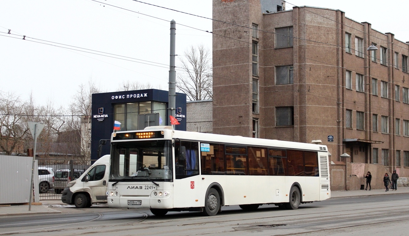 Saint Petersburg, LiAZ-5292.60 # 2249