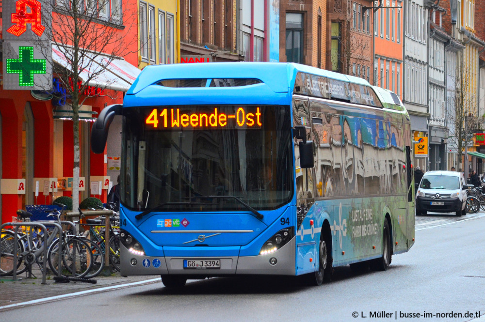 Germany, Volvo 7900 Electric Hybrid # 94