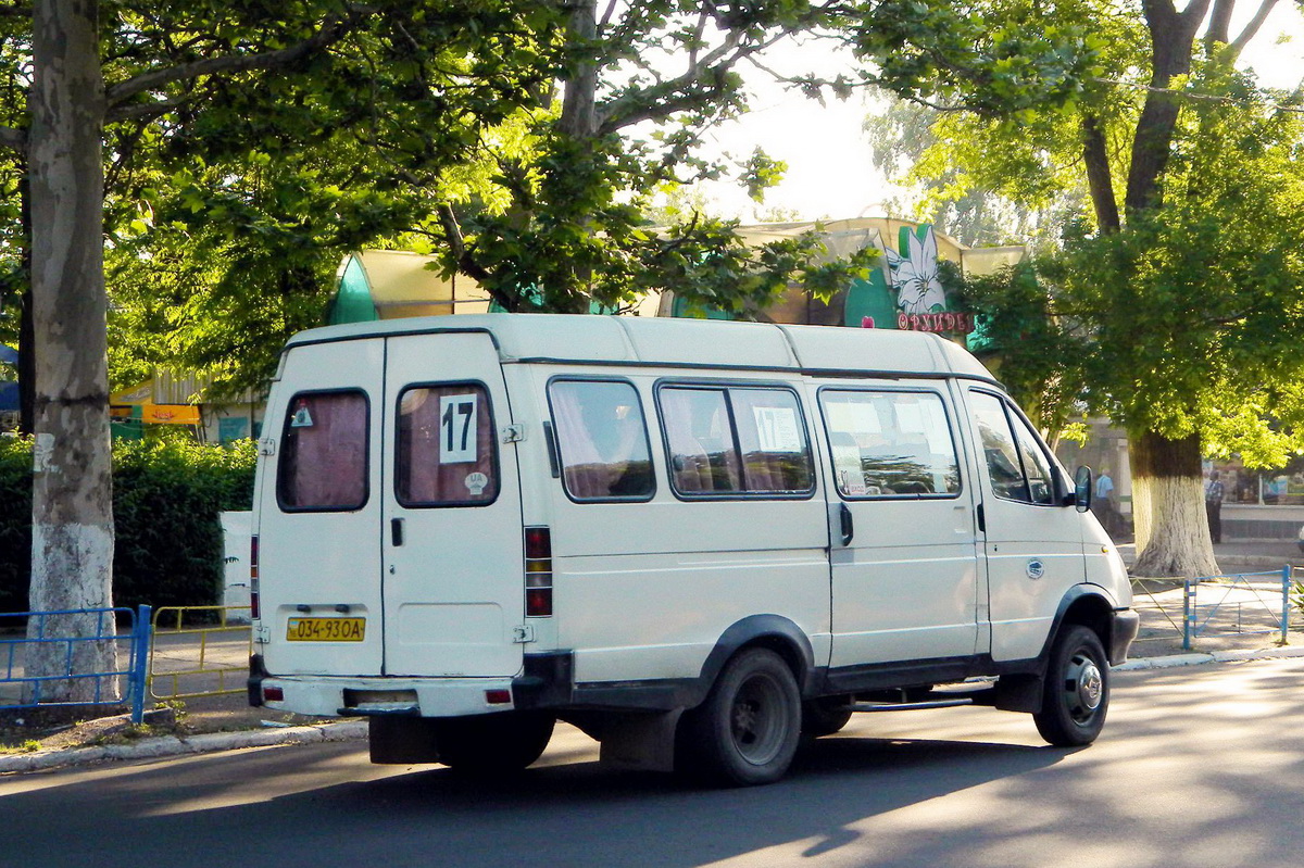 Odessa region, GAZ-2705 # 034-93 ОА