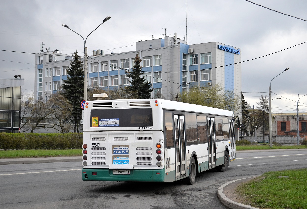 Saint Petersburg, LiAZ-5292.60 # 5549