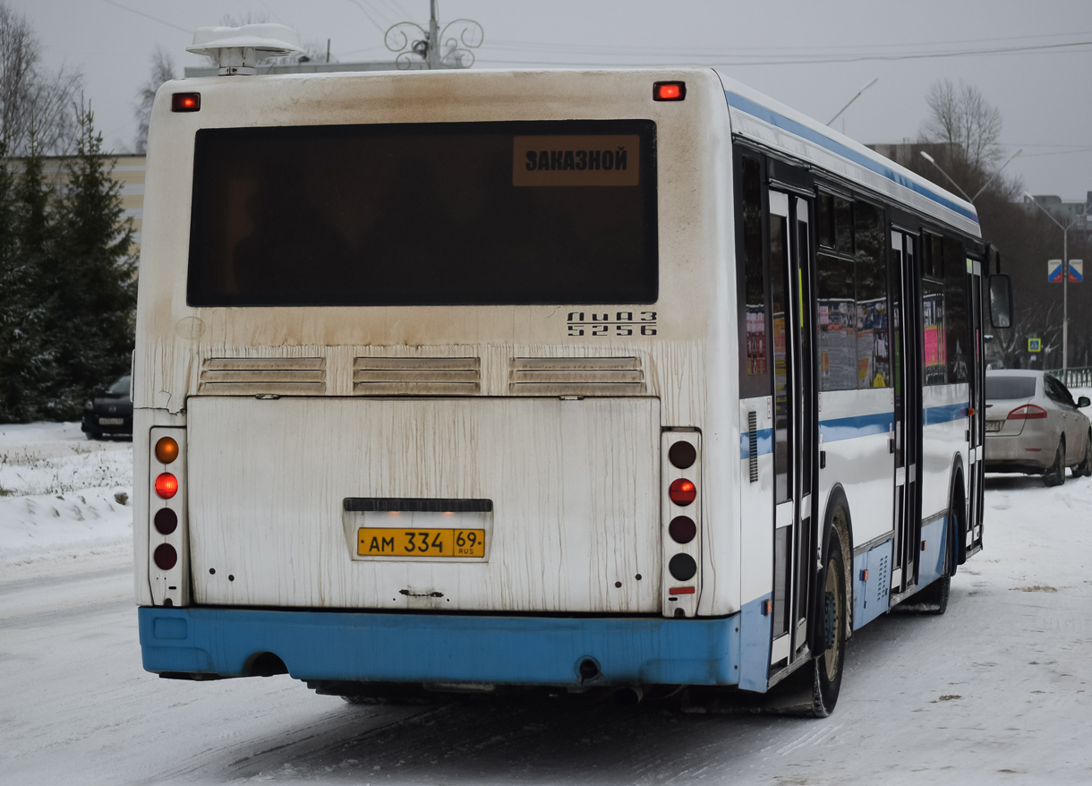 Tver region, LiAZ-5256.36 # АМ 334 69