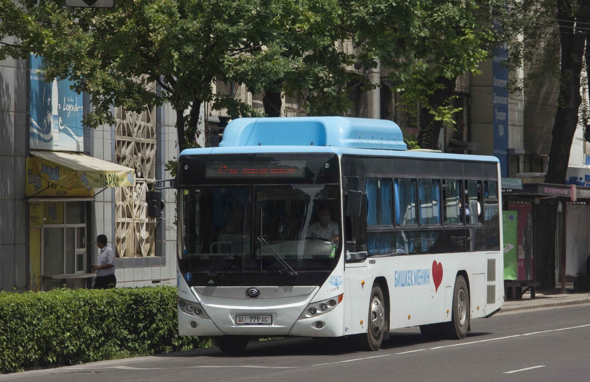 Kyrgyzstan, Yutong ZK6108HGH # 01 779 AG
