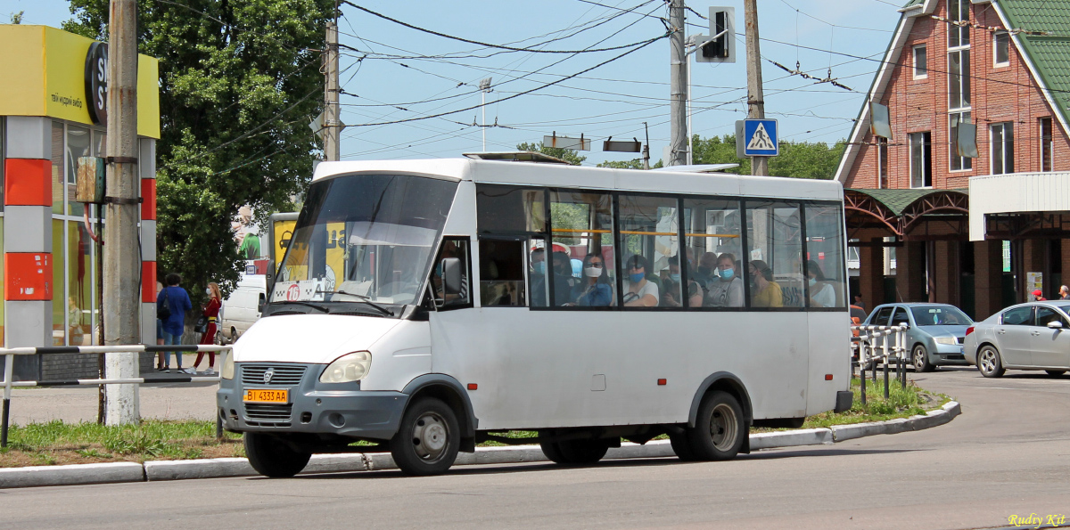 Poltava region, Ruta 19 # BI 4333 AA
