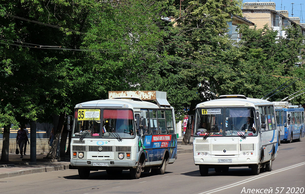 Oryol region, PAZ-32053 # В 790 ЕТ 57