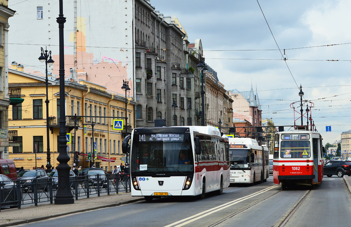 Saint Petersburg, NefAZ-5299-40-57 (CNG) # 7691