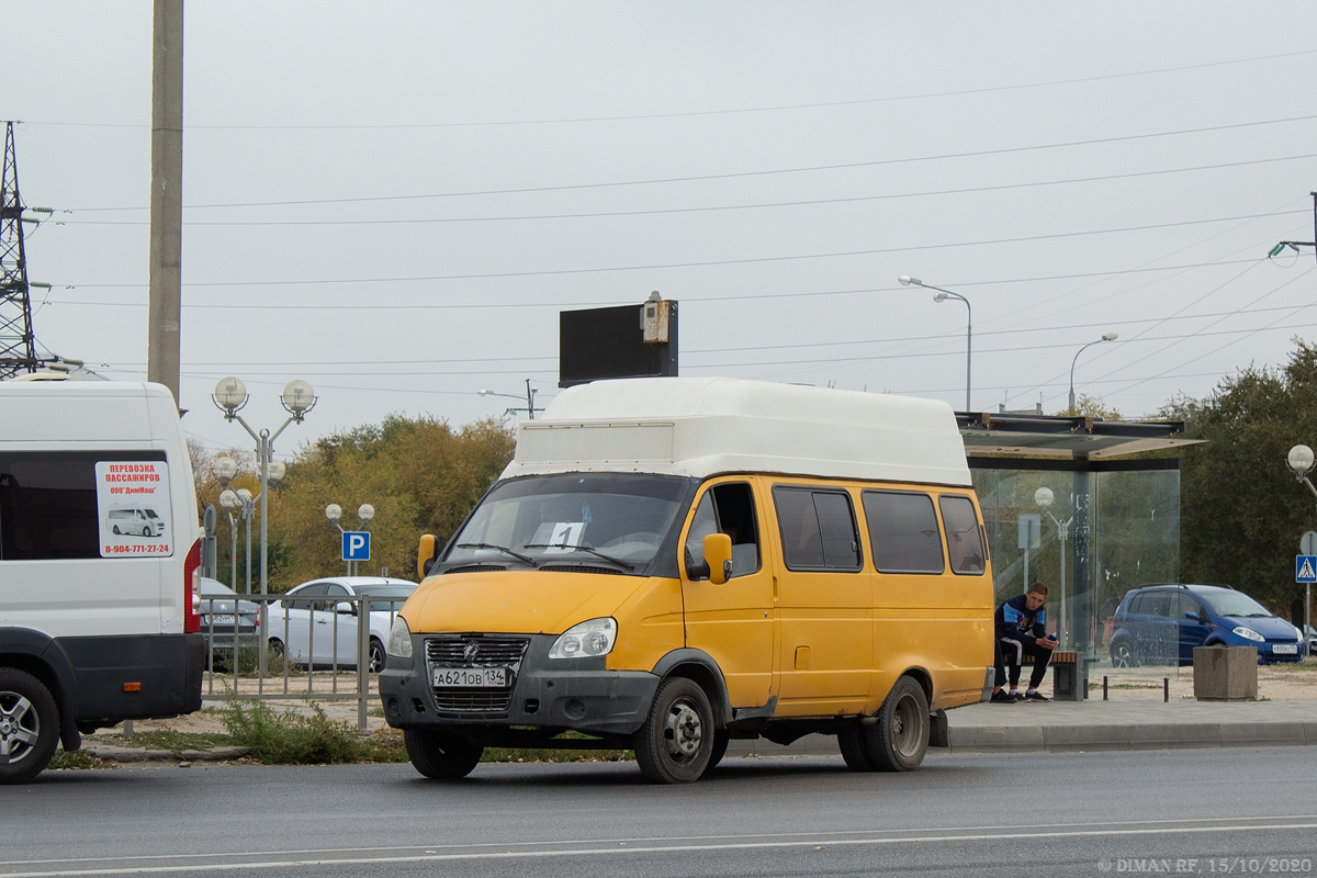Volgograd region, GAZ-322133 (XTH, X96) # А 621 ОВ 134