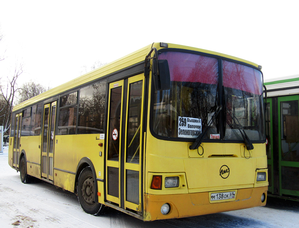 Tver region, LiAZ-5256.36 # М 138 ОК 69