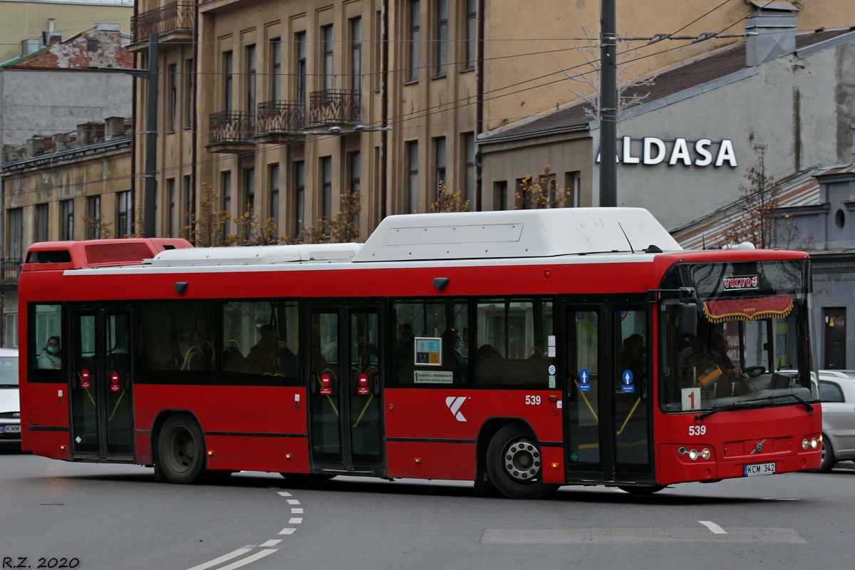 Lithuania, Volvo 7700 CNG # 539