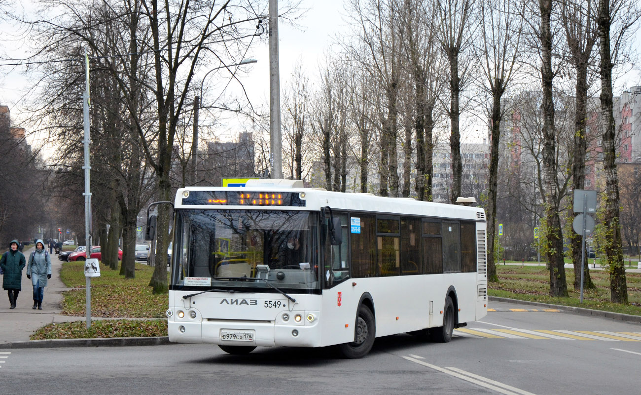 Saint Petersburg, LiAZ-5292.60 # 5549