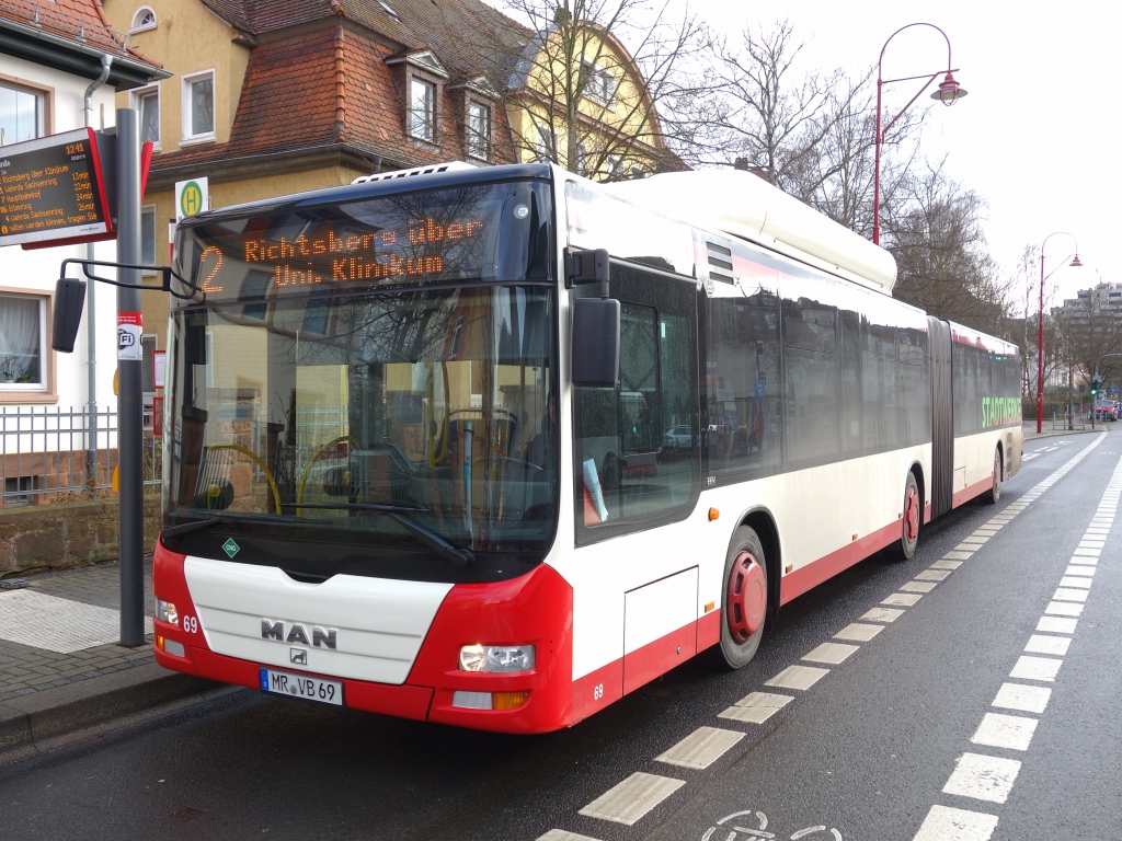 Hesse, MAN A23 Lion's City G NG313 CNG # 69