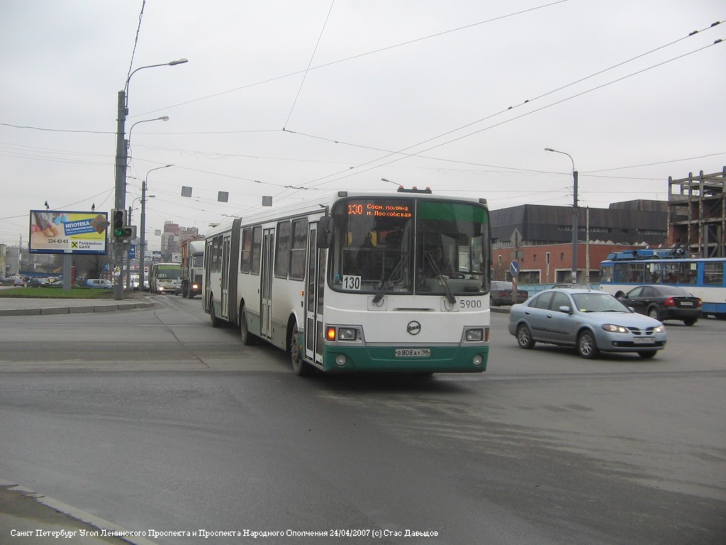 Санкт-Петербург, ЛиАЗ-6212.00 № 5900