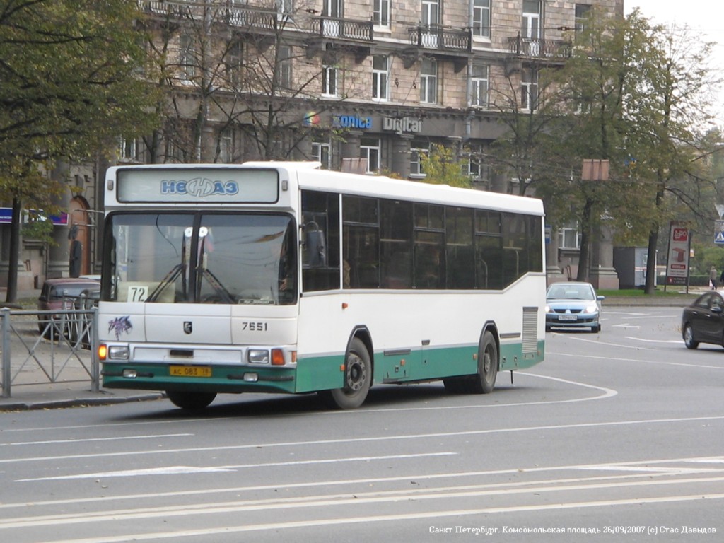 Санкт-Петербург, НефАЗ-5299-20-04 № 7651