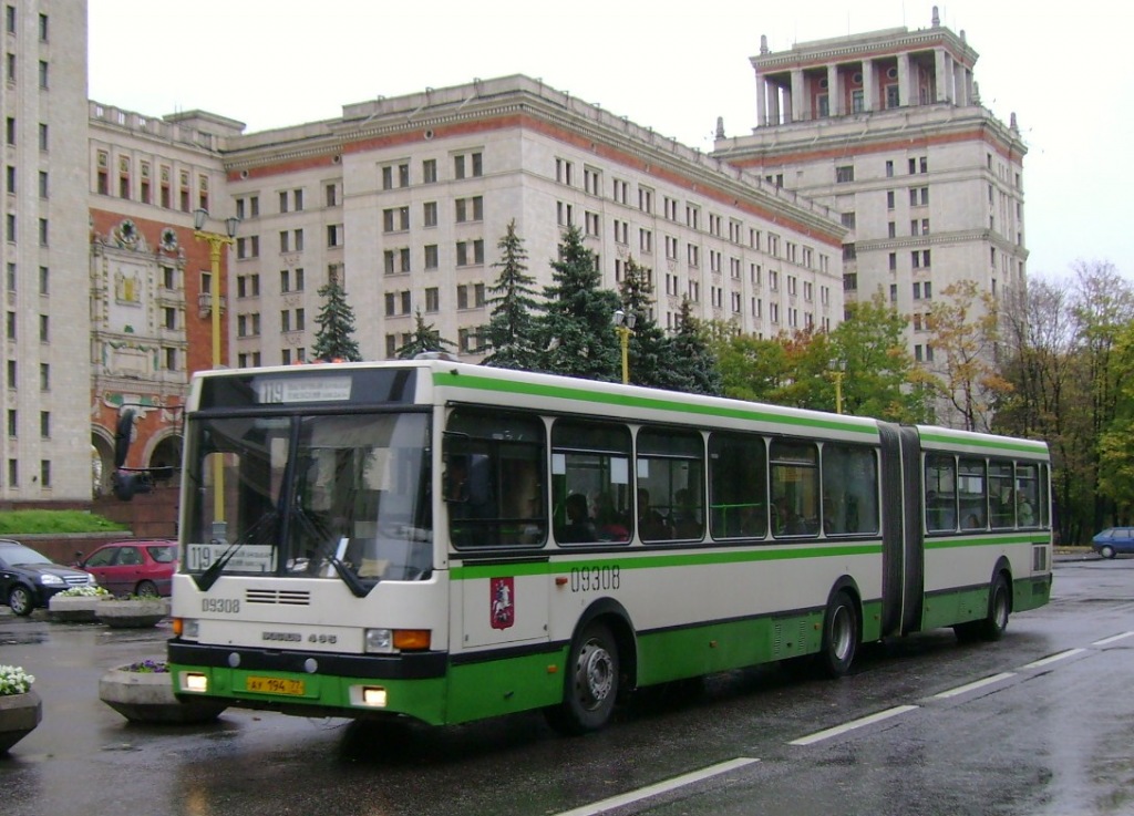 Москва, Ikarus 435.17 № 09308