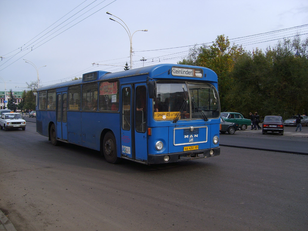 Тамбовская область, MAN 192 SL200 № АВ 430 68