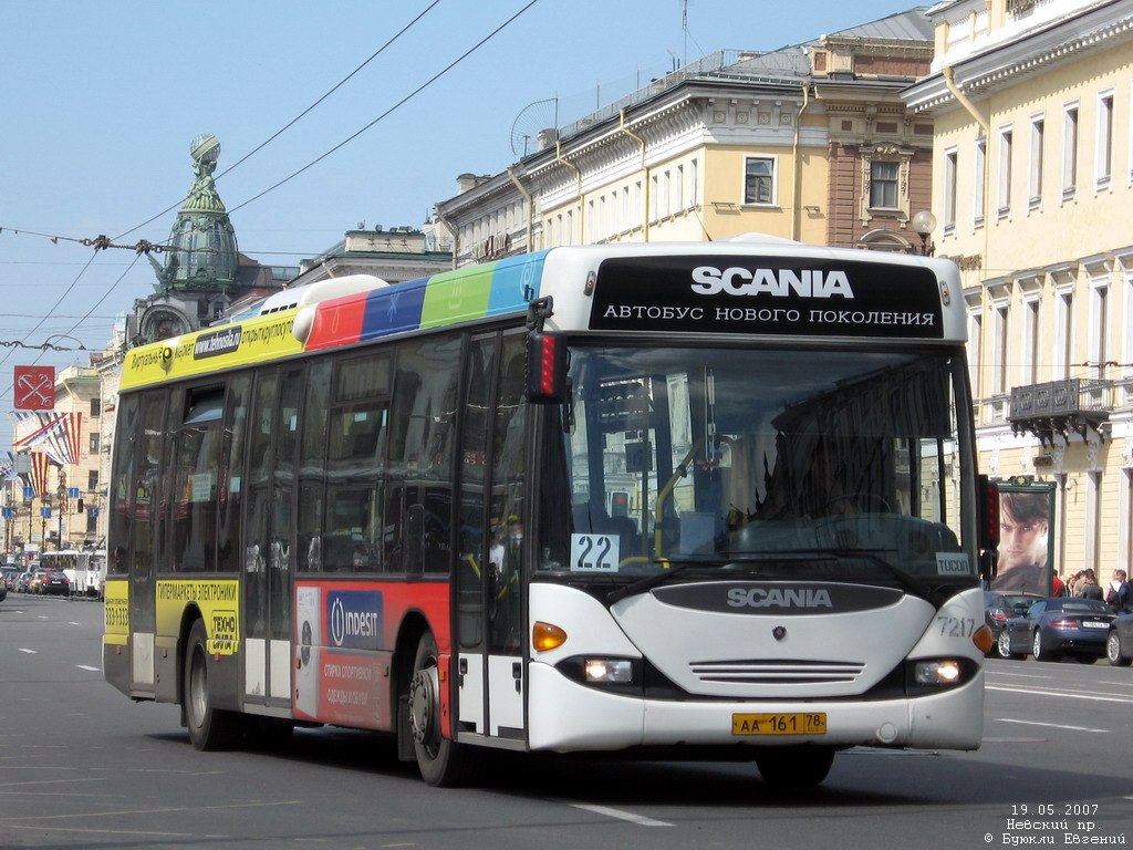 Санкт-Петербург, Scania OmniLink I (Скания-Питер) № 7217