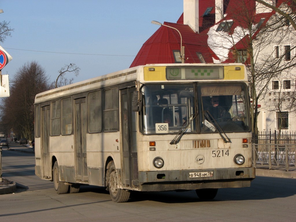 Санкт-Петербург, ЛиАЗ-5256.00 № 5214